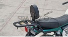 Fit For Royal Enfield Bear 650 Rear Luggage Rack With Backrest - SPAREZO